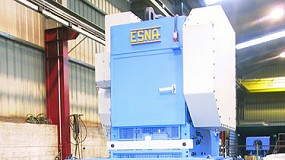 Foto de Esna presenta una nueva prensa de 80 toneladas en la BIEMH 2010