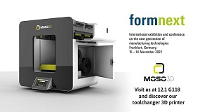 Foto de Moso3D presenta su impresora Moso MT al mercado europeo en Formnext 2022
