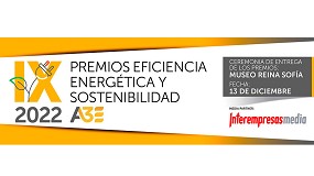 Foto de ltimos das para participar en los Premios Eficiencia Energtica y Sostenibilidad de A3E