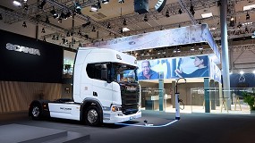 Foto de Soluciones de transporte sostenible de Scania en IAA 2022