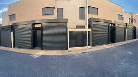 Foto de Hrmann instala sus puertas enrollables Rollmatic T en una una importante obra residencial en Madrid
