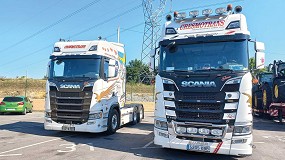 Foto de Transportes Nuticos y Especiales Crespo incorpora tres Scania a su flota