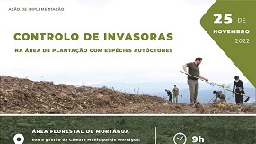Foto de ESAC e município de Mortágua promovem ação de controlo de invasoras