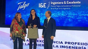 Foto de Talgo otorga el premio a la Excelencia Profesional de la Mujer en la Ingeniería a Cristina Aleixendri Muñoz
