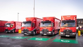 Foto de Coca-Cola invierte en sostenibilidad con Renault Trucks