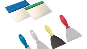 Foto de Esptulas de ao inoxidvel com cabos de plstico (ficha de produto)