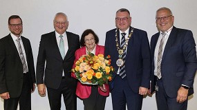 Foto de Sieglinde Vollmer se convierte en ciudadana honoraria de Biberach