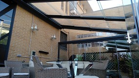 Foto de Los techos de vidrio de Tecnikor protegen las terrazas de los efectos meteorológicos