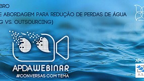 Foto de Webinar debate 'modelos de abordagem para reduo de perdas de gua'