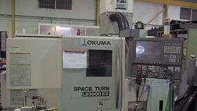 Foto de Mquina Center suministra a Mecanizados Alcoy un torno CNC Okuma, modelo LB3000EX