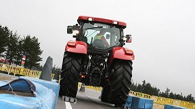Foto de Case IH participa en un concurso de habilidades con tractor en A Pastoriza (Lugo)