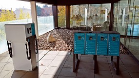 Yup instala los primeros aparcamientos para bicicletas y patinetes elctricos en el hospital de Mollet