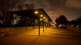 El nuevo alumbrado inteligente del Parc del Molinet de Santa Coloma de Gramenet respeta la salud de las personas y su biodiversidad