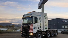 Foto de Dos Scania V8 para el trabajo ms exigente de Transportes Teixu Menndez