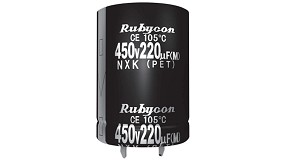 Foto de Condensadores electrolticos snap-in de Rubycon