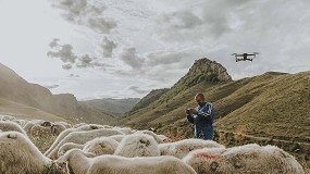 Foto de La Escuela de Pastores de la Rioja formar sobre el uso de drones en ganadera extensiva