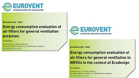 Foto de Eurovent publica dos nuevas recomendaciones de evaluación del consumo de energía de filtros de aire