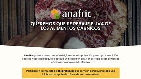 Foto de Anafric lanza una encuesta a la sociedad para promover la rebaja del IVA de las carnes