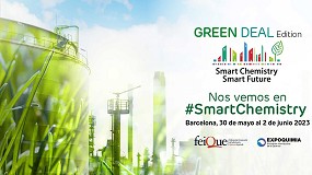 Foto de Smart Chemistry Smart Future 2023 mostrará en Expoquimia la contribución del sector químico al Green Deal