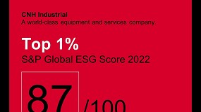 Foto de CNH Industrial destaca en el Anuario de Sostenibilidad 2023 de S&P Global