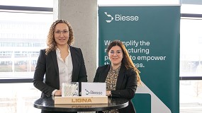 Biesse presenta en Ligna 2023 su nueva identidad visual