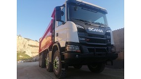 Foto de Gravera Can Herrez adquiere un camin Scania Heavy Tipper