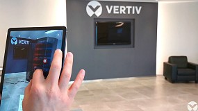 Foto de Vertiv XR, aplicacin de realidad aumentada para explorar productos de forma inmersiva