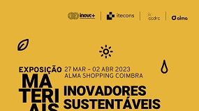 Foto de Materiais inovadores sustentáveis em exposição em Coimbra