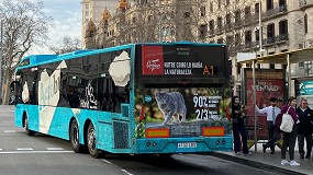 Foto de Nueva campaa de Orijen en autobuses de Barcelona