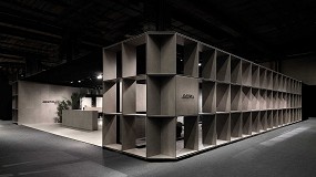 Foto de Premio Emporia Plata para el stand de Argenta en Cersaie, diseado por Summumstudio