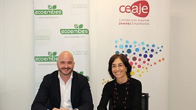 Foto de CEAJE y Ecoembes firman un acuerdo para impulsar la economa circular y el reciclaje en la empresa