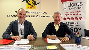 Foto de El Gremio de Ascensores de Cataluña e Interempresas Media firman un nuevo acuerdo marco de colaboración