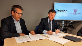 Foto de Texfor y el Institut Industrial de Terrassa - Gremi Txtil fortalecen su relacin con un nuevo convenio de colaboracin