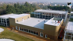 Platys Center de Verona: menos energa y ms sostenibilidad con un tejado fro para la plantacin de rboles