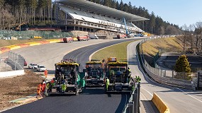 Fotografia de [es] El circuito de Spa-Francorchamps rehabilita sus instalaciones con maquinaria de Wirtgen Group