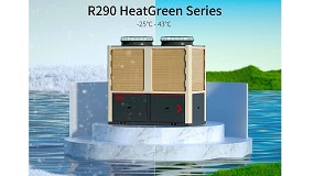 Foto de Heat Green, nueva bomba de calor de agua caliente comercial HVAC+ de Phnix