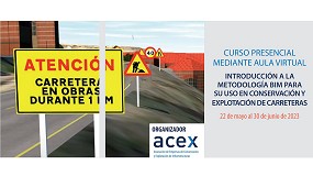 Foto de Nueva convocatoria del curso ACEX 'Introduccin a la metodologa BIM para su uso en conservacin y explotacin de carreteras'
