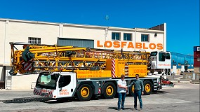 Foto de Gras Losfablos refuerza su parque de maquinaria con la adquisicin de la gra Liebherr MK 88