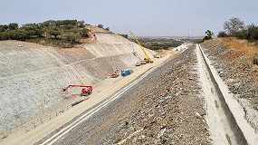 Foto de IP realiza visitas a obras geotcnicas na Linha de vora