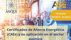 Foto de III webinar Anque- A3E dedicado a los Certificados de Ahorro Energtico (CAEs)