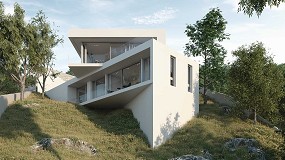 Foto de Artio Studio proyecta Casa Ladera, una vivienda que se rinde a los volúmenes geométricos