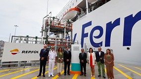 Foto de Repsol inaugura su segunda terminal de suministro de GNL para barcos
