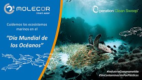 Foto de Molecor se une al cuidado de los ecosistemas marinos en el Da Mundial de los Ocanos gracias al programa 'Operation Clean Sweep'
