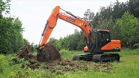 Foto de DX140LC-7K, la nueva excavadora de 14 toneladas de Develon
