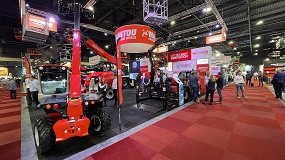 Foto de Manitou plasma en Apex 2023 sus ltimos avances en electrificacin