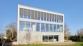 Renson y Reynaers Aluminium unen sus fuerzas en un edificio de oficinas