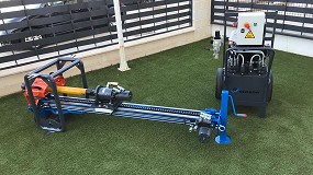 Segeda expone su nueva Sonda Hidrulica Combi en la feria Stone de Batalha