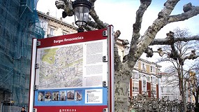 Foto de Lacroix Sealizacin actualiza las seales tursticas peatonales de Burgos