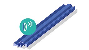 Foto de Lousalu e Technoform desenvolvem um novo sistema elevvel minimalista com poliamida Anti bi-metal