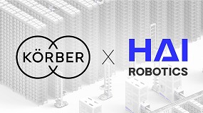 Foto de Krber y Hai Robotics firman un acuerdo estratgico para la distribucin mundial de sistemas de robtica para almacenes